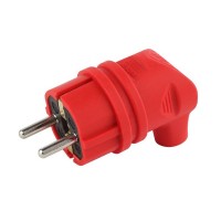 Вилка 90град. V9-RED-IP44 16А IP44 с заземл. каучук красн. Эра Б0044549 Вилка 90град. V9-RED-IP44 16А IP44 с заземл. каучук красн. Эра Б0044549