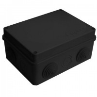 Коробка распределительная ОП 150х110х70мм 10 выходов 6 гермовводов крышка на винтах материал - полипропилен IP54 черн. Epplast 210300 Коробка распределительная ОП 150х110х70мм 10 выходов 6 гермовводов крышка на винтах материал - полипропилен IP54 черн. Epplast 210300