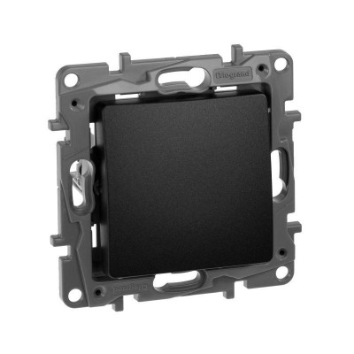 Выключатель 1-кл. СП Etika 10А IP20 250В 10AX авт. зажимы механизм антрацит IEK 672601 Выключатель 1-кл. СП Etika 10А IP20 250В 10AX авт. зажимы механизм антрацит IEK 672601