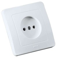 Розетка 1-м СП Мастер 16А IP20 250В защ. шторки бел. HEGEL РС16-302 Розетка 1-м СП Мастер 16А IP20 250В защ. шторки бел. HEGEL РС16-302
