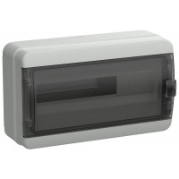 Корпус КМПн-18 TEKFOR IP65 черн. прозр. дверь пластик. IEK TF5-KP72-N-18-65-K03-K02