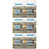 Элемент питания алкалиновый AA/LR6 1.5В Entry отрывной набор (блист. 12шт) Philips Б0064636