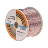 Кабель Stereo 2х1.0 BLUE LINE бухта (м) PROCONNECT 01-6205-6 Кабель Stereo 2х1.0 BLUE LINE бухта (м) PROCONNECT 01-6205-6