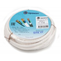 Провод ПВС 3х0.75 (2х0.75+1х0.75) 380В Б (бухта 5м) (шт) ПромЭл 13321560