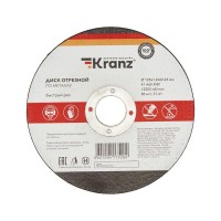 Диск отрезной по металлу 125х1.2х22.23мм Kranz KR-90-0913