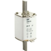 Вставка плавкая ППНИ-35 80А габарит 1 IEK DPP30-080 Вставка плавкая ППНИ-35 80А габарит 1 IEK DPP30-080