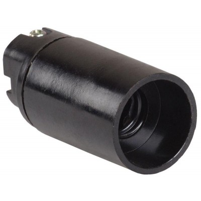 Патрон электрич. E14 Пкб14-04-К01 подвесной карболит. черн. (инд. упак.) IEK EPK20-04-02-K01 Патрон электрич. E14 Пкб14-04-К01 подвесной карболит. черн. (инд. упак.) IEK EPK20-04-02-K01