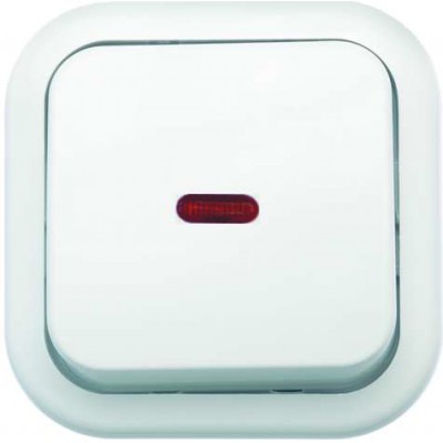 Выключатель 1-кл. ОП Валентина 10А IP20 А16-054 с индикацией бел. Кунцево 7632 Выключатель 1-кл. ОП Валентина 10А IP20 А16-054 с индикацией бел. Кунцево 7632