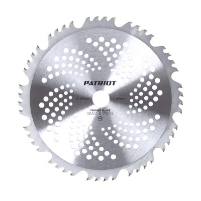 Нож TBM-48 D255х25.4мм 48 твердосплавных зубьев PATRIOT 809115228 Нож TBM-48 D255х25.4мм 48 твердосплавных зубьев PATRIOT 809115228