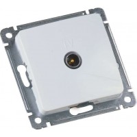 Розетка телевизионная оконечная TV СП механизм бел. HEGEL РСТВ-401 Розетка телевизионная оконечная TV СП механизм бел. HEGEL РСТВ-401