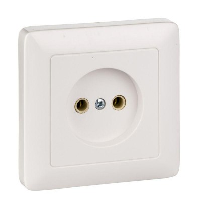 Розетка 1-м СП 1мод. Хит 10А IP20 250В без заземл. без защ. шторок бел. SE RS10-132-B Розетка 1-м СП 1мод. Хит 10А IP20 250В без заземл. без защ. шторок бел. SE RS10-132-B