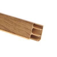 Кабель-канал плинтусный 50х10х18 L2500 пластик бук Ruvinil РКП-38М Кабель-канал плинтусный 50х10х18 L2500 пластик бук Ruvinil РКП-38М