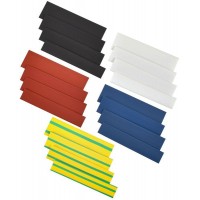 Набор трубок термоусадочных тонкостен. ТТУ 8/4; 10/5; 12/6; 14/7 (ЖЗ; С; К; Ч) 20х8см разноцвет. IEK UDRS-D8-D14-10-1 Набор трубок термоусадочных тонкостен. ТТУ 8/4; 10/5; 12/6; 14/7 (ЖЗ; С; К; Ч) 20х8см разноцвет. IEK UDRS-D8-D14-10-1