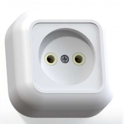 Розетка 1-м ОП Валентина РА10-266 10А IP20 бел. Кунцево 7638 Розетка 1-м ОП Валентина РА10-266 10А IP20 бел. Кунцево 7638