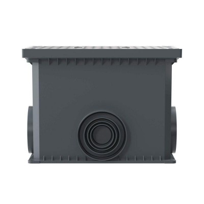 Колодец смотр. 335х240х255 с крыш. для двуст. труб DKC 025002 Колодец смотр. 335х240х255 с крыш. для двуст. труб DKC 025002