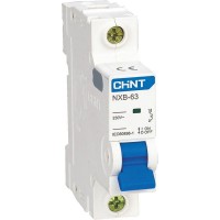 Выключатель автоматический модульный 1п C 25А 4.5кА NXB-63S (R) CHINT 296712 Выключатель автоматический модульный 1п C 25А 4.5кА NXB-63S (R) CHINT 296712