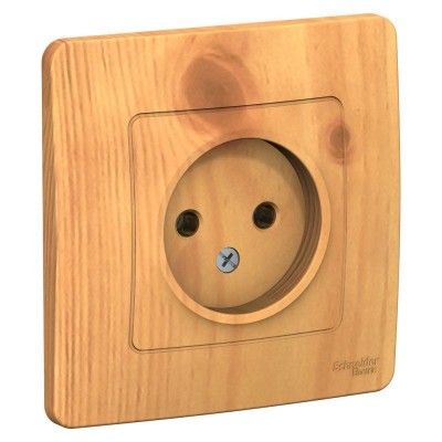 Розетка 1-м СП Blanca 16А IP20 250В без заземл. без защ. шторок ясень SE BLNRS000015 Розетка 1-м СП Blanca 16А IP20 250В без заземл. без защ. шторок ясень SE BLNRS000015