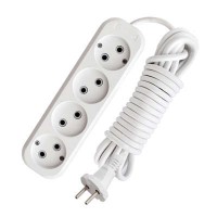 Удлинитель 4х10м без заземл. 10А IP20 Е-204 ПВС 2х1 АБС-пластик UNIVersal 9631971 Удлинитель 4х10м без заземл. 10А IP20 Е-204 ПВС 2х1 АБС-пластик UNIVersal 9631971