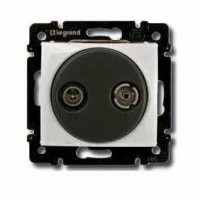 Розетка телевизионная оконечная TV/FM СП Valena 10дБ механизм сл. кость IEK 695620 Розетка телевизионная оконечная TV/FM СП Valena 10дБ механизм сл. кость IEK 695620