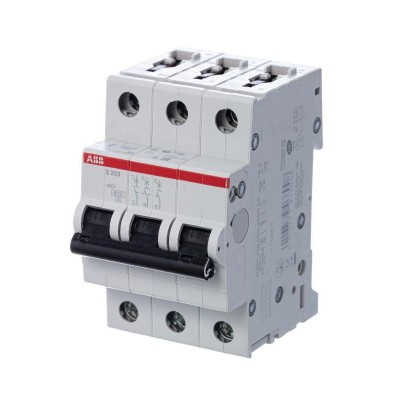 Выключатель автоматический модульный 3п C 25А 6кА S203 C25 ABB 2CDS253001R0254 Выключатель автоматический модульный 3п C 25А 6кА S203 C25 ABB 2CDS253001R0254