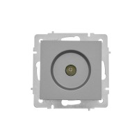 Розетка телевизионная оконечная TV 1-м СП Vesna механизм платина LEZARD 742-3588-130 Розетка телевизионная оконечная TV 1-м СП Vesna механизм платина LEZARD 742-3588-130