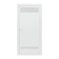 Щит комбинированный встраив. Nova 2 DIN-рейки + 2 монтаж. платы 4 габарит IP41 с метал. перфорированной дверью EKF nv-cb-pmd-2+2