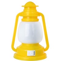 Светильник светодиодный NL-171 "Фонарик" 220В ночник с выкл. желт. Camelion 12527