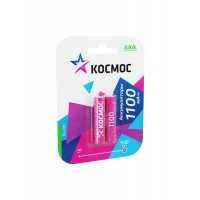Аккумулятор AAA/R03 1100мА.ч Ni-MH (блист.2шт) КОСМОС KOCR03NIMH(1100MAH) Аккумулятор AAA/R03 1100мА.ч Ni-MH (блист.2шт) КОСМОС KOCR03NIMH(1100MAH)