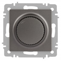 Светорегулятор поворотный СП Accent 6-401-09 600Вт 230В IP20 титан Intro Б0063685