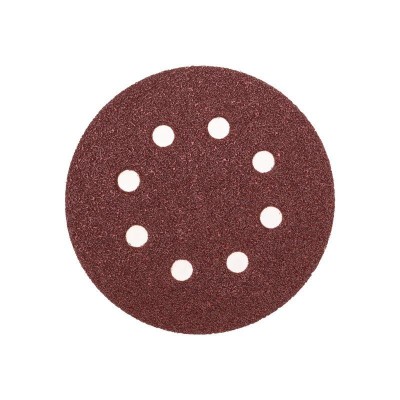 Диск абразивный на ворсовой основе на липучке перфорир. P40 125мм (уп.10шт) Kranz KR-91-1164 Диск абразивный на ворсовой основе на липучке перфорир. P40 125мм (уп.10шт) Kranz KR-91-1164