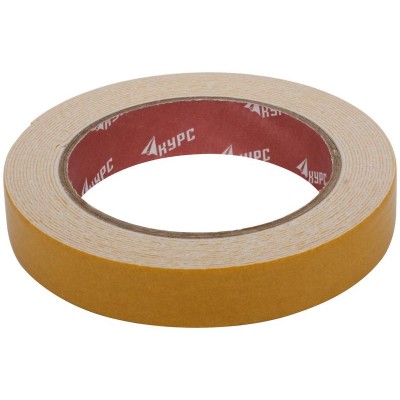 Лента монтажная клейкая на вспененной основе 19ммх5м черн. КУРС 11786 Лента монтажная клейкая на вспененной основе 19ммх5м черн. КУРС 11786