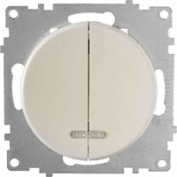 Выключатель 2-кл. СП Florence 10А IP20 с подсветкой механизм беж. (1E31801301) OneKeyElectro 2172802 Выключатель 2-кл. СП Florence 10А IP20 с подсветкой механизм беж. (1E31801301) OneKeyElectro 2172802