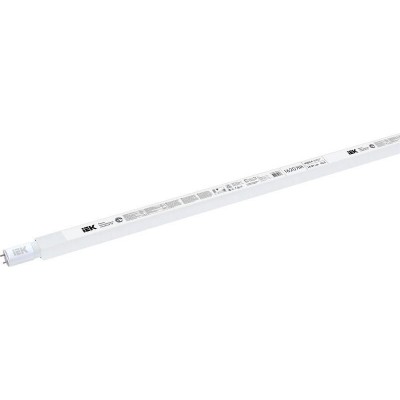 Лампа светодиодная 18Вт T8 линейная 4000К нейтр. бел. G13 230В IEK LLE-T8-18-230-40-G13