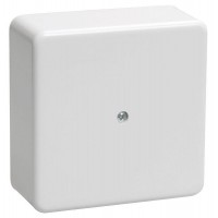 Коробка распаячная ОП 100х100х44 IP20 KM41222 (6 клем. 6кв.мм) бел. IEK UKO10-100-100-044-K01 Коробка распаячная ОП 100х100х44 IP20 KM41222 (6 клем. 6кв.мм) бел. IEK UKO10-100-100-044-K01