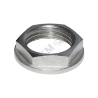 Контргайка 1' с упором, никелированная