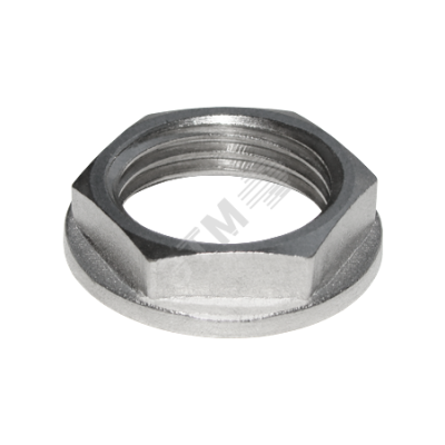 Контргайка 1' с упором, никелированная