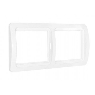 Рамка 2-м Валери горизонт. бел. UNIVersal ВР002Г Рамка 2-м Валери горизонт. бел. UNIVersal ВР002Г