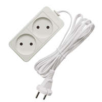 Удлинитель 2х3м без заземл. 6А IP20 1.3кВт ШВВП Союз 481S-0203 Удлинитель 2х3м без заземл. 6А IP20 1.3кВт ШВВП Союз 481S-0203