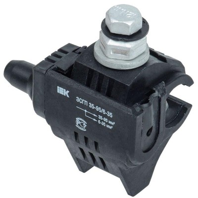 Зажим ЗСГП 35-95/6-35 (RDP 25/CN) IEK UZSG-16-S10-95-S6-35 Зажим ЗСГП 35-95/6-35 (RDP 25/CN) IEK UZSG-16-S10-95-S6-35