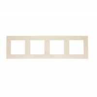Рамка 4-м Simon24 сл. кость 2400640-031 Рамка 4-м Simon24 сл. кость 2400640-031