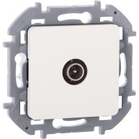 Розетка телевизионная проходная TV Inspiria 14дБ 5-862мГц механизм бел. IEK 673860