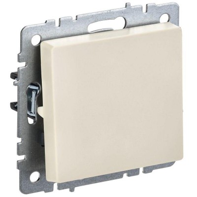 Выключатель 1-кл. СП BRITE ВС10-1-0-БрКр 10А механизм беж. IEK BR-V10-0-10-K10 Выключатель 1-кл. СП BRITE ВС10-1-0-БрКр 10А механизм беж. IEK BR-V10-0-10-K10