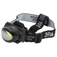 Фонарь GB-601 налобный 5Вт COB 3хААА 3 режима блист. ЭРА Б0027818