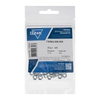 Гайка шестигранная М5 DIN 934 оцинк. (уп.40шт) Tech-Krep/Zitar 103024