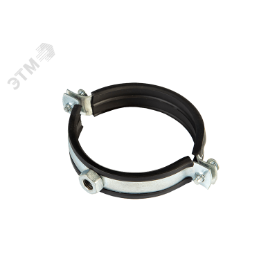 Хомут трубный с рез.профилем (74-80мм) 2 1/2' M10 оцинкованный