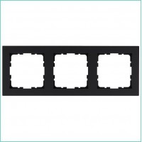 Рамка 3-м G-Classic черн. матов. soft touch Jasmart G1003PB Рамка 3-м G-Classic черн. матов. soft touch Jasmart G1003PB