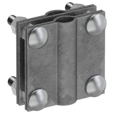 Зажим заземления с раздел. крестообразный стержень-полоса/пруток оцинк. сталь TD IEK ZGC38-13-1-16-40 Зажим заземления с раздел. крестообразный стержень-полоса/пруток оцинк. сталь TD IEK ZGC38-13-1-16-40