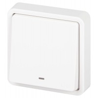 Выключатель Эксперт 11-1522-01 с подсветкой IP55 10АХ-250В СУ бел. Эра Б0063279