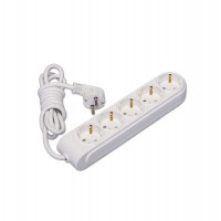 Удлинитель 5х7м с заземл. 16А IP20 защ. шторки Makel N5210073