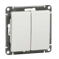 Выключатель 2-кл. СП W59 10А IP20 10AX механизм бел. SE VS510-252-1-86 Выключатель 2-кл. СП W59 10А IP20 10AX механизм бел. SE VS510-252-1-86